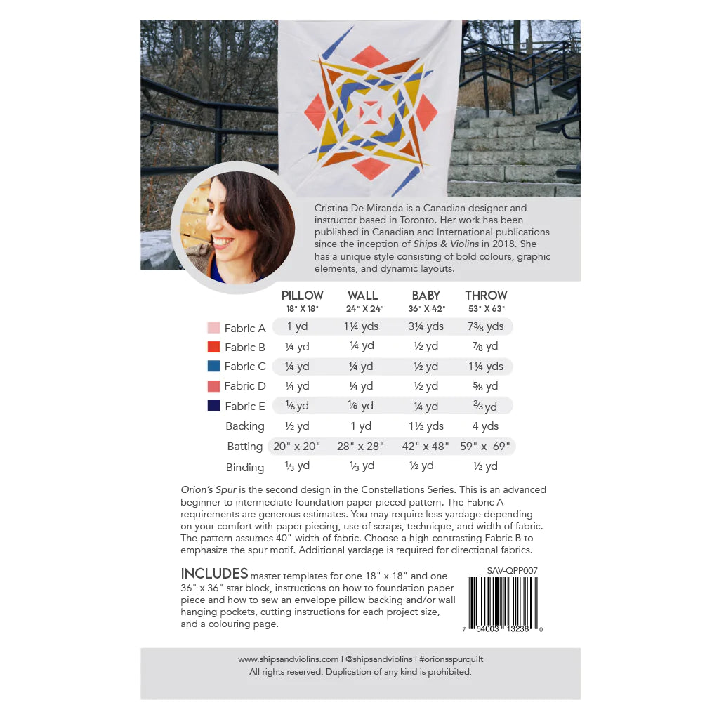 Orion's Spur Pattern