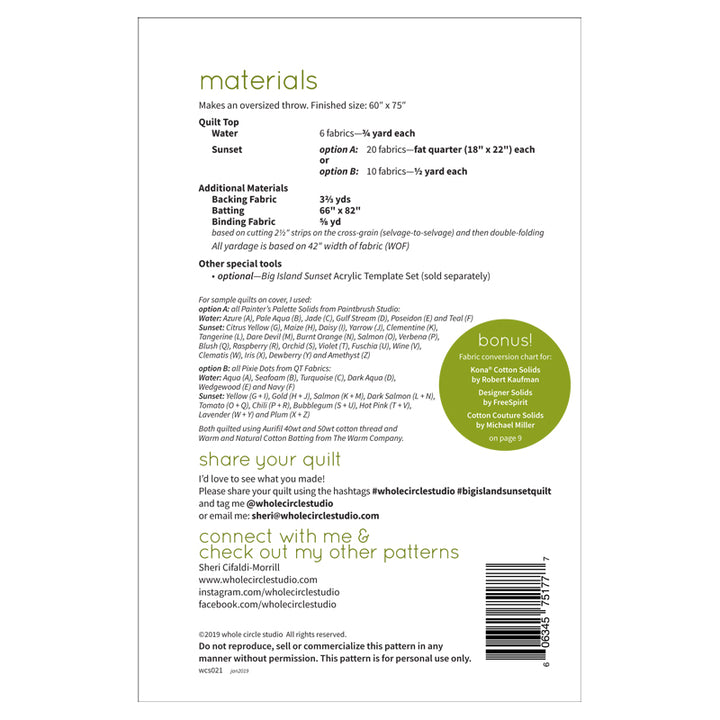 Big Island Sunset - Whole Circle Studio